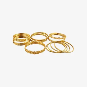 Gold Covering Bangles